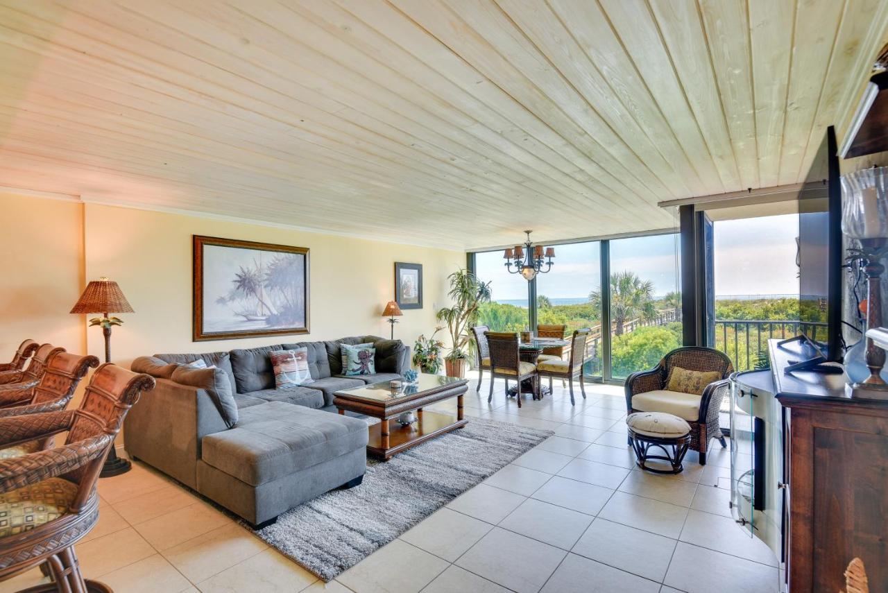 Beachfront St Augustine Condo, Stunning View Apartamento St. Augustine