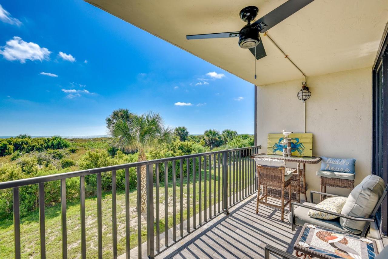Beachfront St Augustine Condo, Stunning View Apartamento St. Augustine